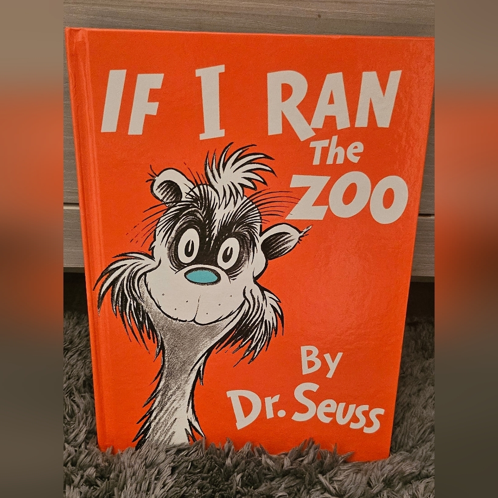 If I Ran The Zoo  Dr. Seuss discontinued MINT CONDITION